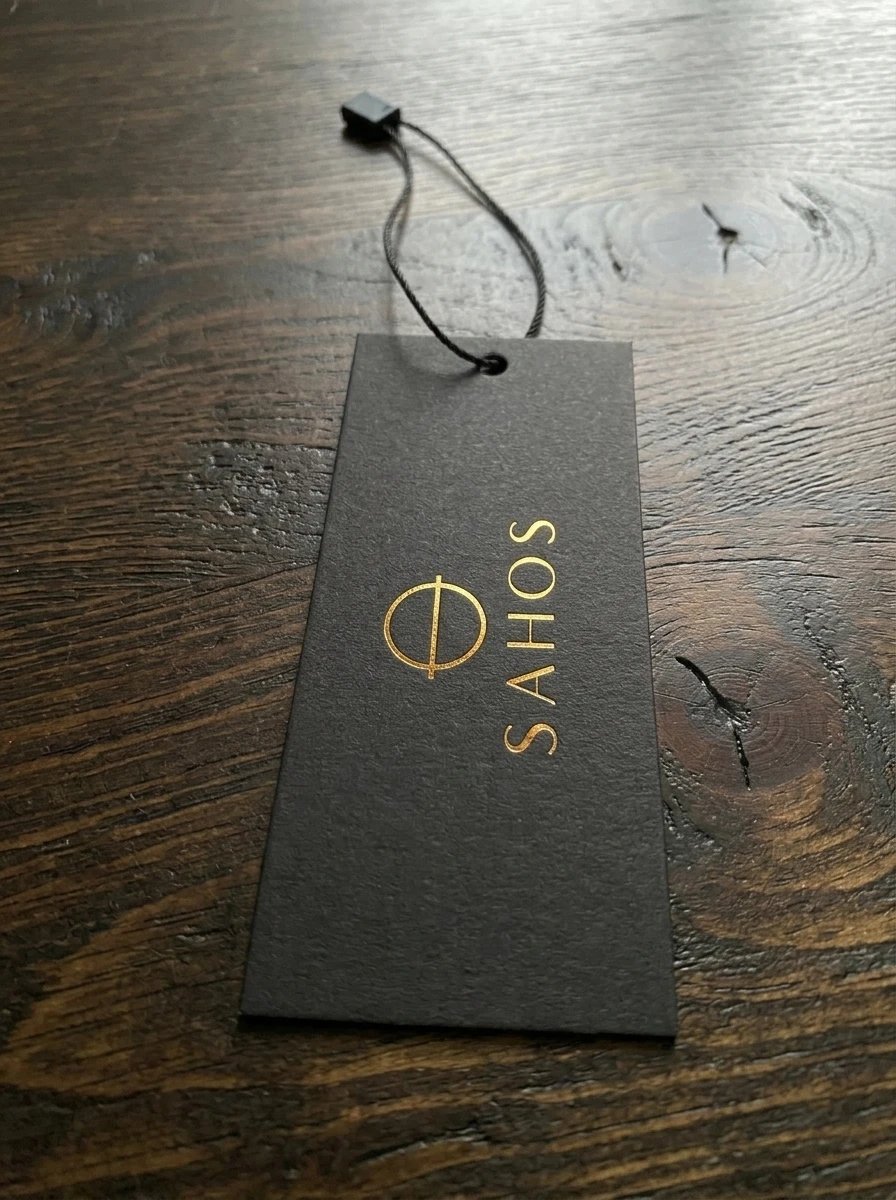 SAHOS — Nuestra etiqueta, en dorado
