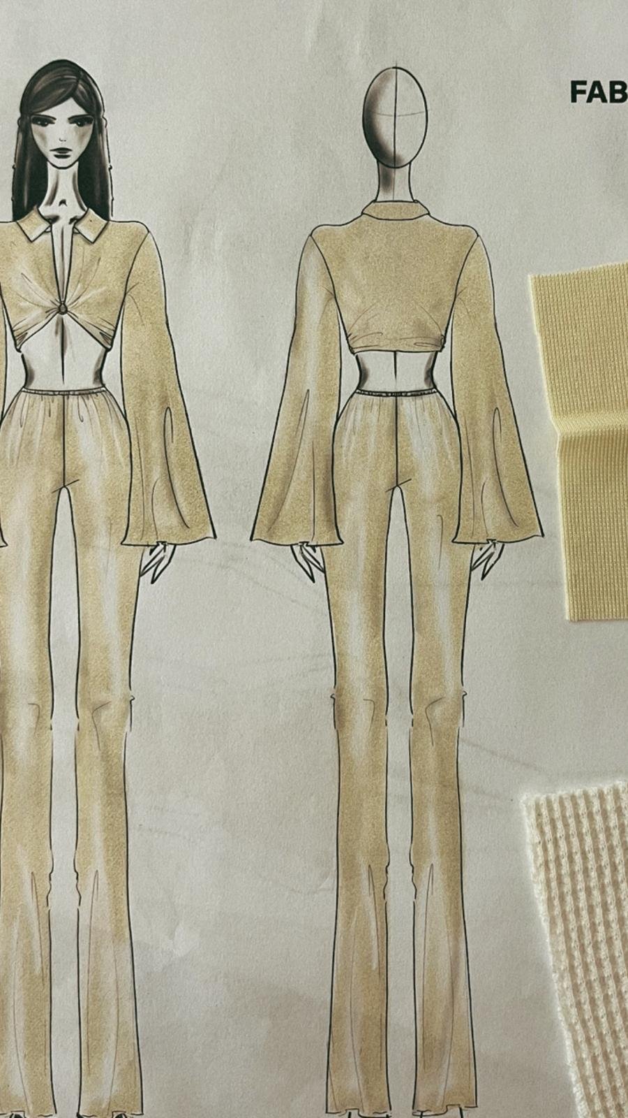 SAHOS — Boceto y tela · Kathyrn